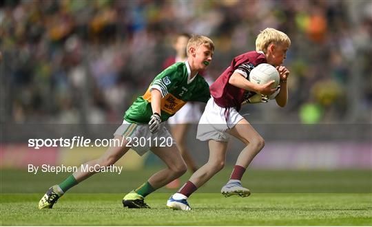 INTO Cumann na mBunscol GAA Respect Exhibition Go Games at GAA All-Ireland Senior Football Championship Final