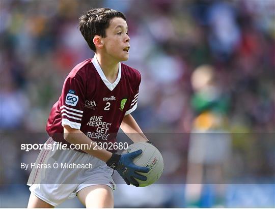 INTO Cumann na mBunscol GAA Respect Exhibition Go Games at GAA All-Ireland Senior Football Championship Final