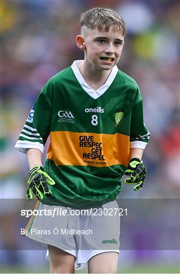 INTO Cumann na mBunscol GAA Respect Exhibition Go Games at GAA All-Ireland Senior Football Championship Final INTO Cumann na mBunscol GAA Respect Exhibition Go Games at GAA All-Ireland Senior Football Championship Final
