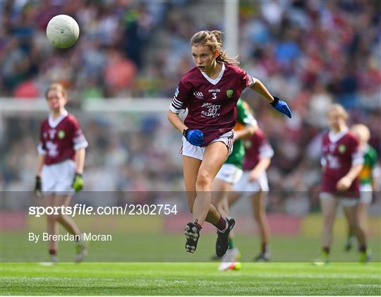 INTO Cumann na mBunscol GAA Respect Exhibition Go Games at GAA All-Ireland Senior Football Championship Final INTO Cumann na mBunscol GAA Respect Exhibition Go Games at GAA All-Ireland Senior Football Championship Final