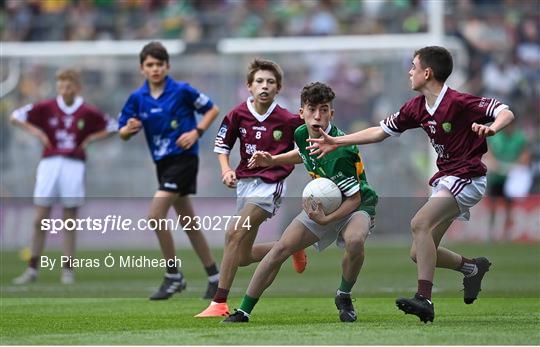 INTO Cumann na mBunscol GAA Respect Exhibition Go Games at GAA All-Ireland Senior Football Championship Final