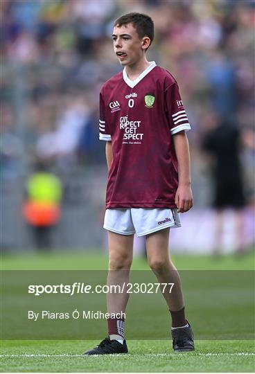 INTO Cumann na mBunscol GAA Respect Exhibition Go Games at GAA All-Ireland Senior Football Championship Final INTO Cumann na mBunscol GAA Respect Exhibition Go Games at GAA All-Ireland Senior Football Championship Final