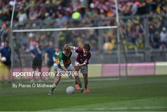 INTO Cumann na mBunscol GAA Respect Exhibition Go Games at GAA All-Ireland Senior Football Championship Final