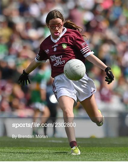 INTO Cumann na mBunscol GAA Respect Exhibition Go Games at GAA All-Ireland Senior Football Championship Final