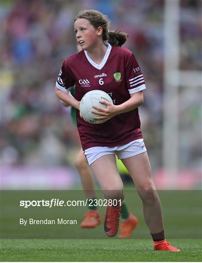 INTO Cumann na mBunscol GAA Respect Exhibition Go Games at GAA All-Ireland Senior Football Championship Final INTO Cumann na mBunscol GAA Respect Exhibition Go Games at GAA All-Ireland Senior Football Championship Final