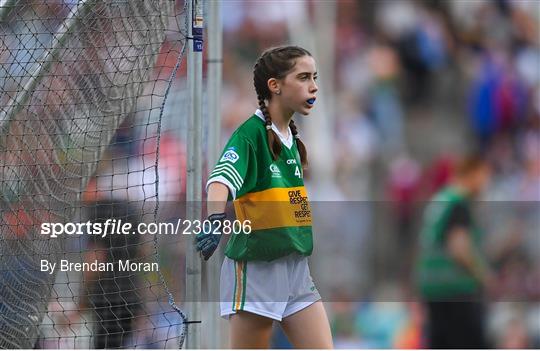 INTO Cumann na mBunscol GAA Respect Exhibition Go Games at GAA All-Ireland Senior Football Championship Final