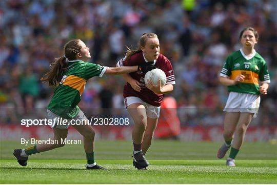 INTO Cumann na mBunscol GAA Respect Exhibition Go Games at GAA All-Ireland Senior Football Championship Final