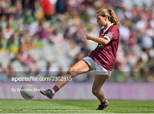 INTO Cumann na mBunscol GAA Respect Exhibition Go Games at GAA All-Ireland Senior Football Championship Final