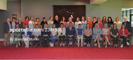 Jubilee teams at the TG4 All-Ireland Ladies Football Championship Finals