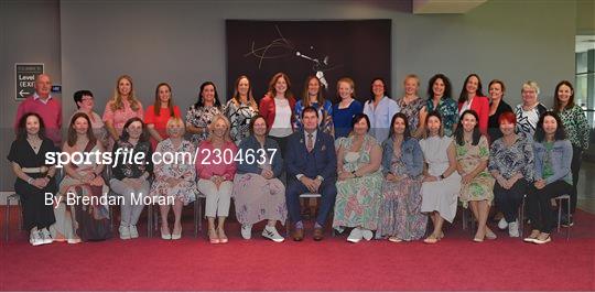 Jubilee teams at the TG4 All-Ireland Ladies Football Championship Finals