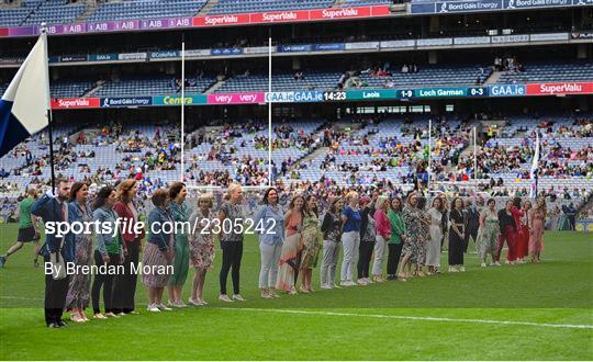 Jubilee teams at the TG4 All-Ireland Ladies Football Championship Finals