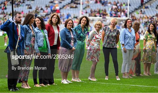 Jubilee teams at the TG4 All-Ireland Ladies Football Championship Finals Jubilee teams at the TG4 All-Ireland Ladies Football Championship Finals