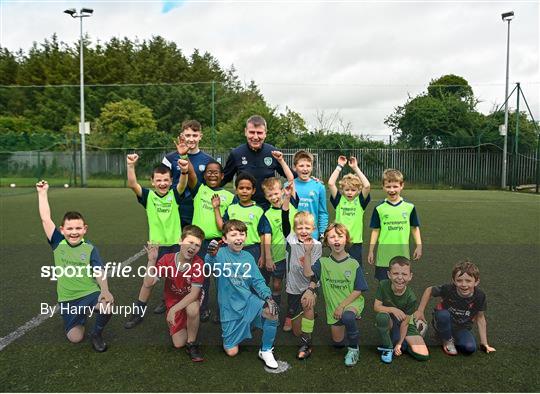 Stephen Kenny - INTERSPORT Elverys FAI Summer Soccer Schools visit