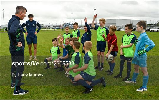 Stephen Kenny - INTERSPORT Elverys FAI Summer Soccer Schools visit