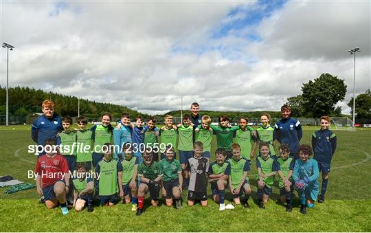 Stephen Kenny - INTERSPORT Elverys FAI Summer Soccer Schools visit Stephen Kenny - INTERSPORT Elverys FAI Summer Soccer Schools visit