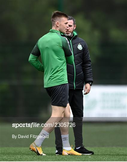 Shamrock Rovers Squad Training and Press Conference Shamrock Rovers Squad Training and Press Conference