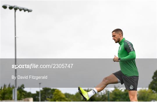 Shamrock Rovers Squad Training and Press Conference