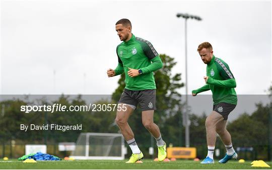 Shamrock Rovers Squad Training and Press Conference