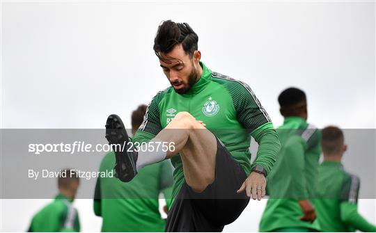 Shamrock Rovers Squad Training and Press Conference Shamrock Rovers Squad Training and Press Conference