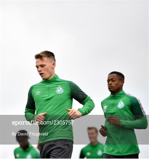 Shamrock Rovers Squad Training and Press Conference