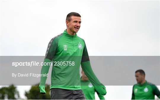 Shamrock Rovers Squad Training and Press Conference Shamrock Rovers Squad Training and Press Conference