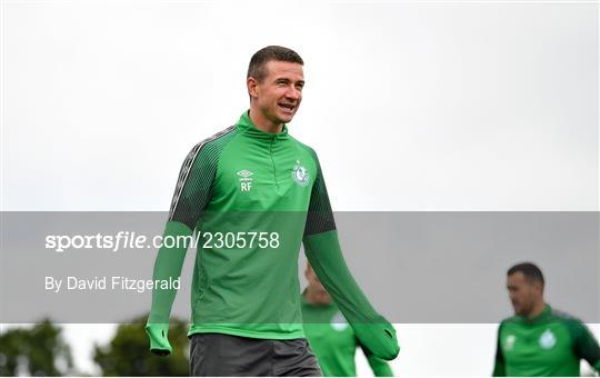 Shamrock Rovers Squad Training and Press Conference