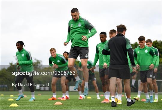 Shamrock Rovers Squad Training and Press Conference