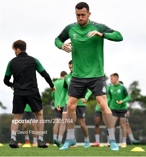 Shamrock Rovers Squad Training and Press Conference Shamrock Rovers Squad Training and Press Conference