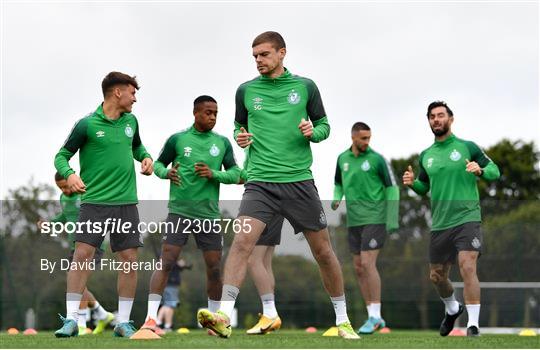 Shamrock Rovers Squad Training and Press Conference