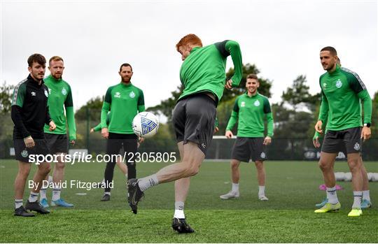 Shamrock Rovers Squad Training and Press Conference