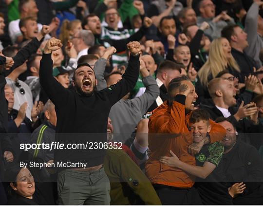 Shamrock Rovers v Shkupi - UEFA Europa League Third Qualifying Round First Leg Shamrock Rovers v Shkupi - UEFA Europa League Third Qualifying Round First Leg