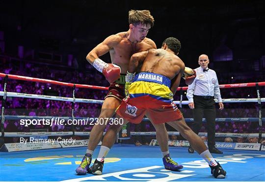 Boxing from SSE Arena in Belfast Boxing from SSE Arena in Belfast