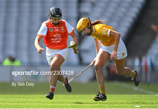 Antrim v Armagh - Glen Dimplex All-Ireland Premier Junior Camogie Championship Final Antrim v Armagh - Glen Dimplex All-Ireland Premier Junior Camogie Championship Final