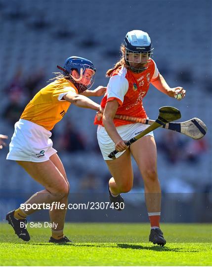 Antrim v Armagh - Glen Dimplex All-Ireland Premier Junior Camogie Championship Final Antrim v Armagh - Glen Dimplex All-Ireland Premier Junior Camogie Championship Final