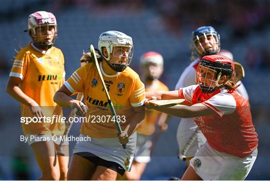 Antrim v Armagh - Glen Dimplex All-Ireland Premier Junior Camogie Championship Final Antrim v Armagh - Glen Dimplex All-Ireland Premier Junior Camogie Championship Final