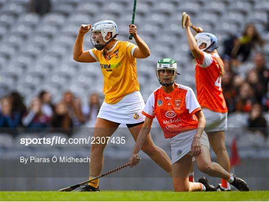 Antrim v Armagh - Glen Dimplex All-Ireland Premier Junior Camogie Championship Final Antrim v Armagh - Glen Dimplex All-Ireland Premier Junior Camogie Championship Final