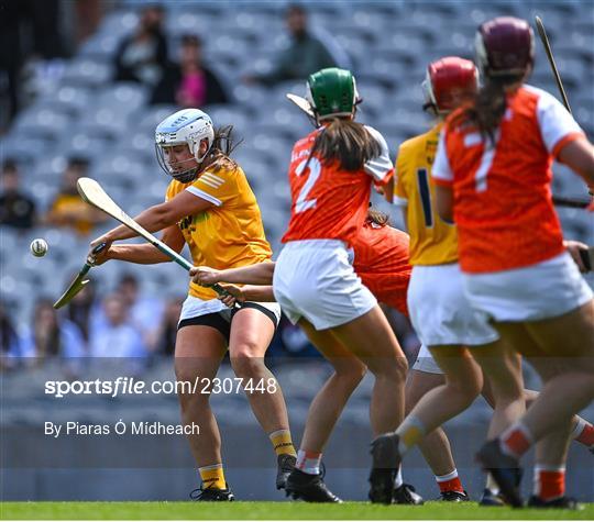 Antrim v Armagh - Glen Dimplex All-Ireland Premier Junior Camogie Championship Final Antrim v Armagh - Glen Dimplex All-Ireland Premier Junior Camogie Championship Final