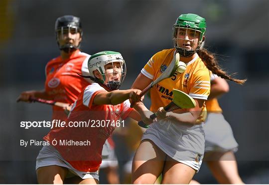 Antrim v Armagh - Glen Dimplex All-Ireland Premier Junior Camogie Championship Final Antrim v Armagh - Glen Dimplex All-Ireland Premier Junior Camogie Championship Final