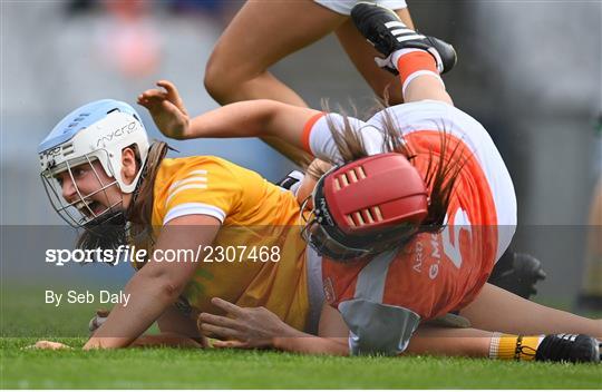 Antrim v Armagh - Glen Dimplex All-Ireland Premier Junior Camogie Championship Final Antrim v Armagh - Glen Dimplex All-Ireland Premier Junior Camogie Championship Final