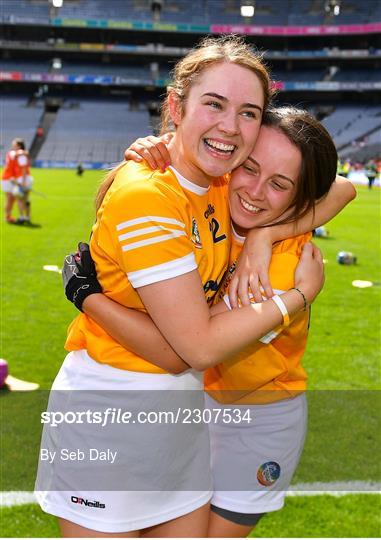 Antrim v Armagh - Glen Dimplex All-Ireland Premier Junior Camogie Championship Final Antrim v Armagh - Glen Dimplex All-Ireland Premier Junior Camogie Championship Final