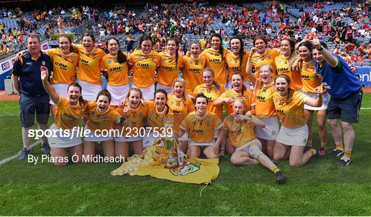 Antrim v Armagh - Glen Dimplex All-Ireland Premier Junior Camogie Championship Final