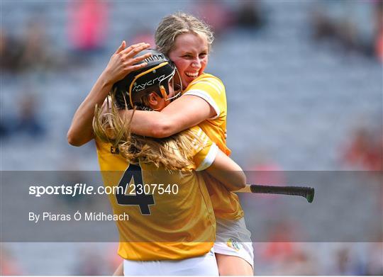 Antrim v Armagh - Glen Dimplex All-Ireland Premier Junior Camogie Championship Final Antrim v Armagh - Glen Dimplex All-Ireland Premier Junior Camogie Championship Final