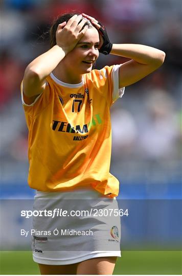 Antrim v Armagh - Glen Dimplex All-Ireland Premier Junior Camogie Championship Final Antrim v Armagh - Glen Dimplex All-Ireland Premier Junior Camogie Championship Final