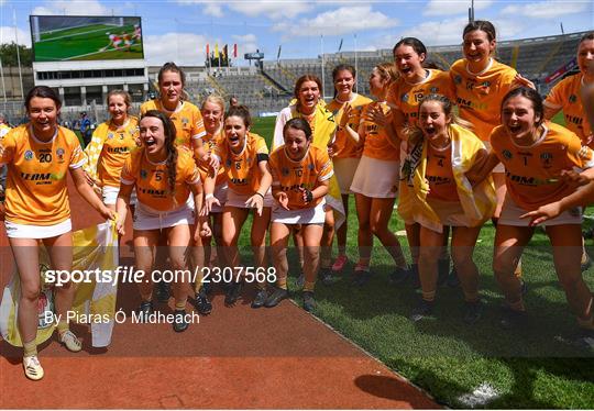 Antrim v Armagh - Glen Dimplex All-Ireland Premier Junior Camogie Championship Final Antrim v Armagh - Glen Dimplex All-Ireland Premier Junior Camogie Championship Final