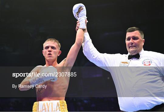 Boxing from SSE Arena in Belfast Boxing from SSE Arena in Belfast