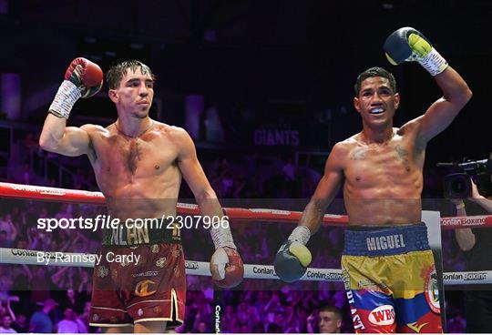 Boxing from SSE Arena in Belfast Boxing from SSE Arena in Belfast
