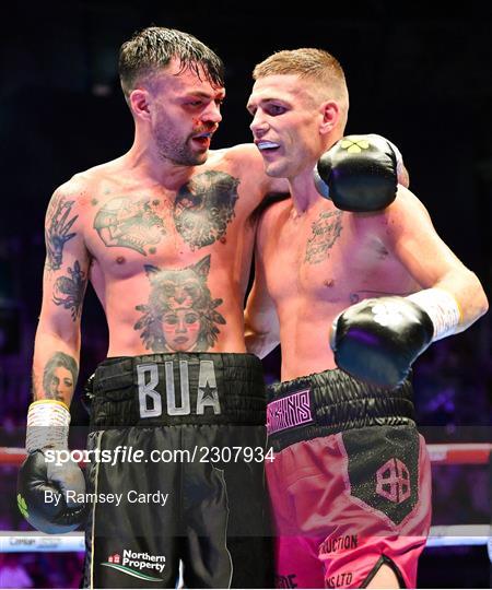 Boxing from SSE Arena in Belfast Boxing from SSE Arena in Belfast