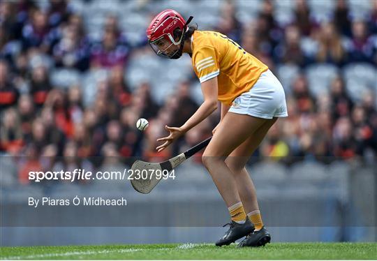 Antrim v Armagh - Glen Dimplex All-Ireland Premier Junior Camogie Championship Final Antrim v Armagh - Glen Dimplex All-Ireland Premier Junior Camogie Championship Final
