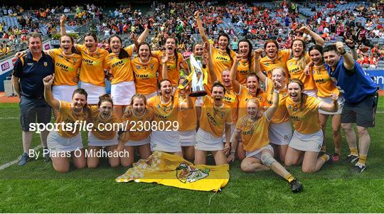 Antrim v Armagh - Glen Dimplex All-Ireland Premier Junior Camogie Championship Final Antrim v Armagh - Glen Dimplex All-Ireland Premier Junior Camogie Championship Final