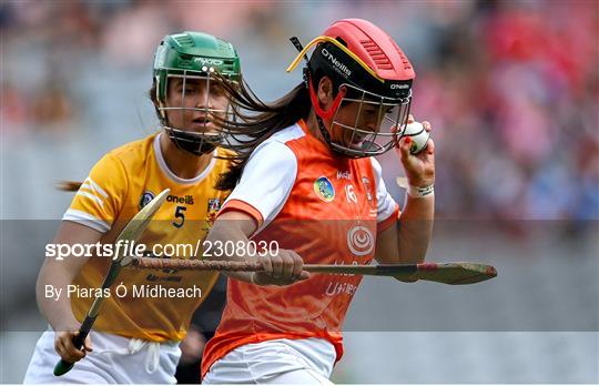 Antrim v Armagh - Glen Dimplex All-Ireland Premier Junior Camogie Championship Final Antrim v Armagh - Glen Dimplex All-Ireland Premier Junior Camogie Championship Final